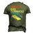 Mens Husband Dad Cornhole Legend Men's 3D T-Shirt Back Print Army Green