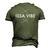 Issa Vibe Fivio Foreign Music Lover Men's 3D T-Shirt Back Print Army Green