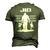 Jid Grandpa Jid Best Friend Best Partner In Crime Men's 3D T-shirt Back Print Army Green