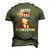 Joe Biden Thanksgiving For 4Th Of July Men's 3D T-Shirt Back Print Army Green