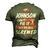 Johnson Name If Johnson Cant Fix It Were All Screwed Men's 3D T-shirt Back Print Army Green