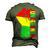 Juneteenth Independence Day 2022 Idea Men's 3D T-Shirt Back Print Army Green