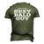 Just Another Sexy Bald Guy -T For Handsome Hairless Men's 3D T-Shirt Back Print Army Green