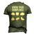Know Your Dumplings Food Lovers Dim Sum Men's 3D T-Shirt Back Print Army Green