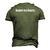 Learn To Kern er Men's 3D T-Shirt Back Print Army Green