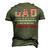 At Least You Dont Have A Liberal Child American Flag Men's 3D T-Shirt Back Print Army Green