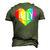Lgbtq Ally For Gay Pride Men Women Children Men's 3D T-Shirt Back Print Army Green