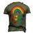 Love Will Always Win Pride Rainbow Kid Child Lgbt Quote Fun Men's 3D T-shirt Back Print Army Green