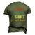 This Is My Lucky Fishing Do Not Wash Fisherman Men's 3D T-shirt Back Print Army Green