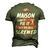 Maison Name If Maison Cant Fix It Were All Screwed Men's 3D T-shirt Back Print Army Green