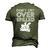 Motivation Dont Cry Over Spilled Milk Men's 3D T-Shirt Back Print Army Green
