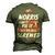 Norris Name If Norris Cant Fix It Were All Screwed Men's 3D T-shirt Back Print Army Green