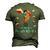 Oceans Of Possibilities Summer Reading 2022 Librarian Men's 3D T-Shirt Back Print Army Green