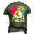 Pansexual Beagle Rainbow Heart Pride Lgbt Dog Lover 56 Beagle Dog Men's 3D T-shirt Back Print Army Green