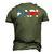 Papi Puerto Rican Dad Mens Puerto Rico Men's 3D T-Shirt Back Print Army Green