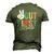 Peace Out First Grade Last Day Of School 2022 Graduation Men's 3D T-Shirt Back Print Army Green