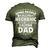 Mens Some People Call Me Mechanic The Most Important Call Me Dad V3 Men's 3D T-shirt Back Print Army Green