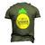 Pineapple Summer Sweet Summer Hello Break Vacation Men's 3D T-Shirt Back Print Army Green