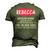 Rebecca Name Rebecca Hated By Many Loved By Plenty Heart On Her Sleeve Men's 3D T-shirt Back Print Army Green