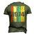 Retro Vintage 1974 48 Yrs Old Bday 1974 48Th Birthday Men's 3D T-Shirt Back Print Army Green