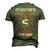 Schneider Blood Run Through My Veins Name V3 Men's 3D T-shirt Back Print Army Green