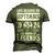 September 1926 Birthday Life Begins In September 1926 Men's 3D T-shirt Back Print Army Green