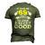 Sixty Nine 69Th 69 Years Old 1953 Birthday Bday Idea Men's 3D T-Shirt Back Print Army Green