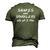 Snakes And Sparklers All I Like 4Th Of July Men's 3D T-Shirt Back Print Army Green