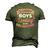 Sorry Boys Daddy Is My Valentines Day Men's 3D T-Shirt Back Print Army Green