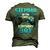 Stepdad Of The Birthday Boy Matching Family Video Game Party Men's 3D T-shirt Back Print Army Green