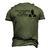 Sun Tzu Men's 3D Print Graphic Crewneck Short Sleeve T-shirt Army Green