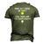 Turn Off The Damn Lights For Dad Birthday Or Fathers Day Men's 3D T-Shirt Back Print Army Green