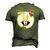 Ugly Christmas Vintage Joe Biden Merry 4Th Of July Men's 3D T-Shirt Back Print Army Green