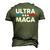 Ultra Maga Patriotic Trump Republicans Conservatives Apparel Men's 3D T-Shirt Back Print Army Green