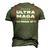 Ultra Maga Proud Ultra-Maga Men's 3D T-Shirt Back Print Army Green