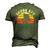 Vintage Retro Skunk Ape Florida Everglades Swamp Bigfoot Men's 3D T-Shirt Back Print Army Green
