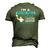 Water Polo Dadwaterpolo Sport Player Men's 3D T-Shirt Back Print Army Green
