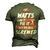 Watts Name If Watts Cant Fix It Were All Screwed Men's 3D T-shirt Back Print Army Green