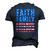 4Th Of July S For Men Faith Friends Freedom Men's 3D T-Shirt Back Print Navy Blue