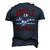 Argyle Eagles Fb Player Vintage Football Men's 3D T-Shirt Back Print Navy Blue