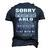 Arlo Name Sorry My Heart Only Beats For Arlo Men's 3D T-shirt Back Print Navy Blue