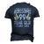 This Is What An Awesome 99 Years Old Looks Like 99Th Birthday Zip Men's 3D T-Shirt Back Print Navy Blue