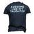 Awesome Like My Daughter Fathers Day Dad Joke Men's 3D T-Shirt Back Print Navy Blue