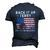 Back Up Terry Put It In Reverse Firework Funny 4Th Of July Independence Day Men's 3D Print Graphic Crewneck Short Sleeve T-shirt Navy Blue