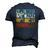 Best Papa By Par Papa Golf Fathers Day Men's 3D T-Shirt Back Print Navy Blue