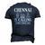 Chennai India City Skyline Map Travel Men's 3D T-Shirt Back Print Navy Blue