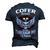 Cofer Blood Runs Through My Veins Name V2 Men's 3D Print Graphic Crewneck Short Sleeve T-shirt Navy Blue