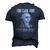 Too Cool For British Rule 4Th Of July George Washington Men's 3D T-Shirt Back Print Navy Blue