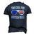Too Cool For British Rule July 4Th Men's 3D T-Shirt Back Print Navy Blue