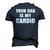 Your Dad Is My Cardio Womens Men's 3D T-Shirt Back Print Navy Blue